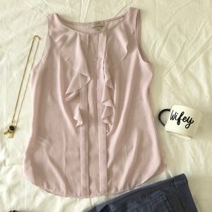 LOFT flowy ruffled top